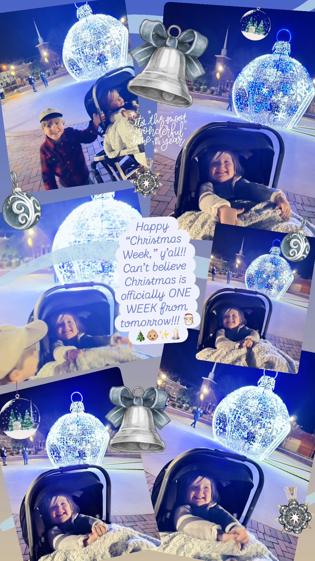 Happy “Christmas Week,” y’all!! Can’t believe Christmas is officially ONE WEEK from tomorrow!!! 🎅🏻🎄👶🏼✨🕯️