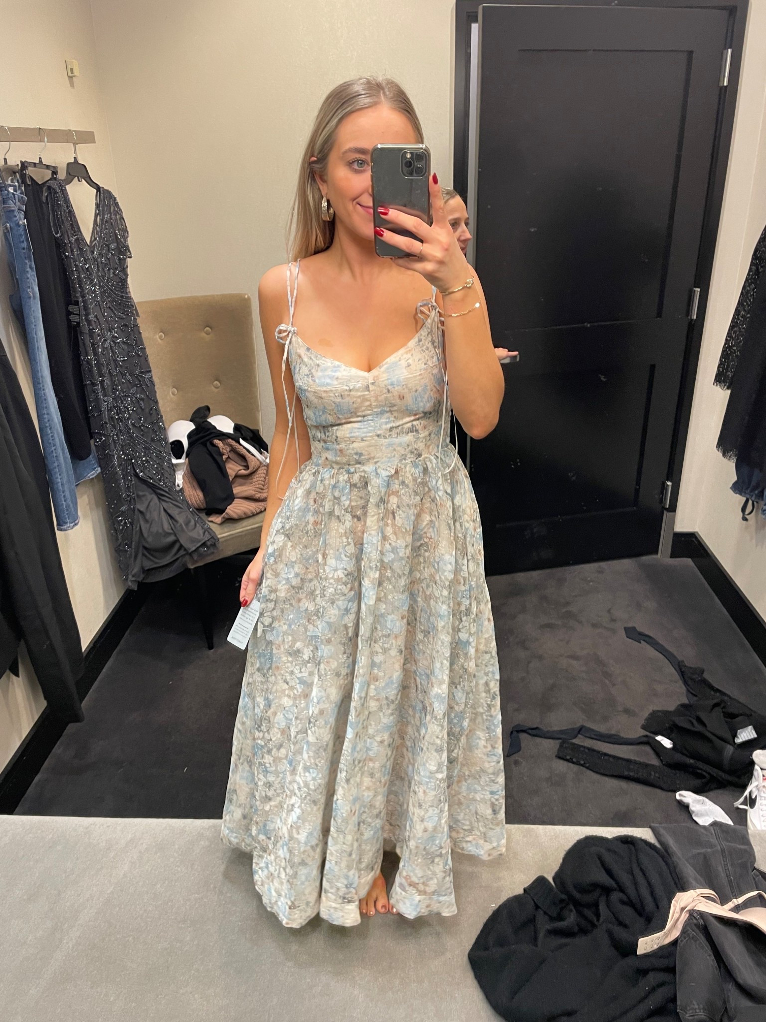 Selling this dress on Poshmark! Size XS - I wore it for one of my bridal showers and it’s perfect!!!!!

#LTKSaleAlert #LTKgrwm #LTKWedding