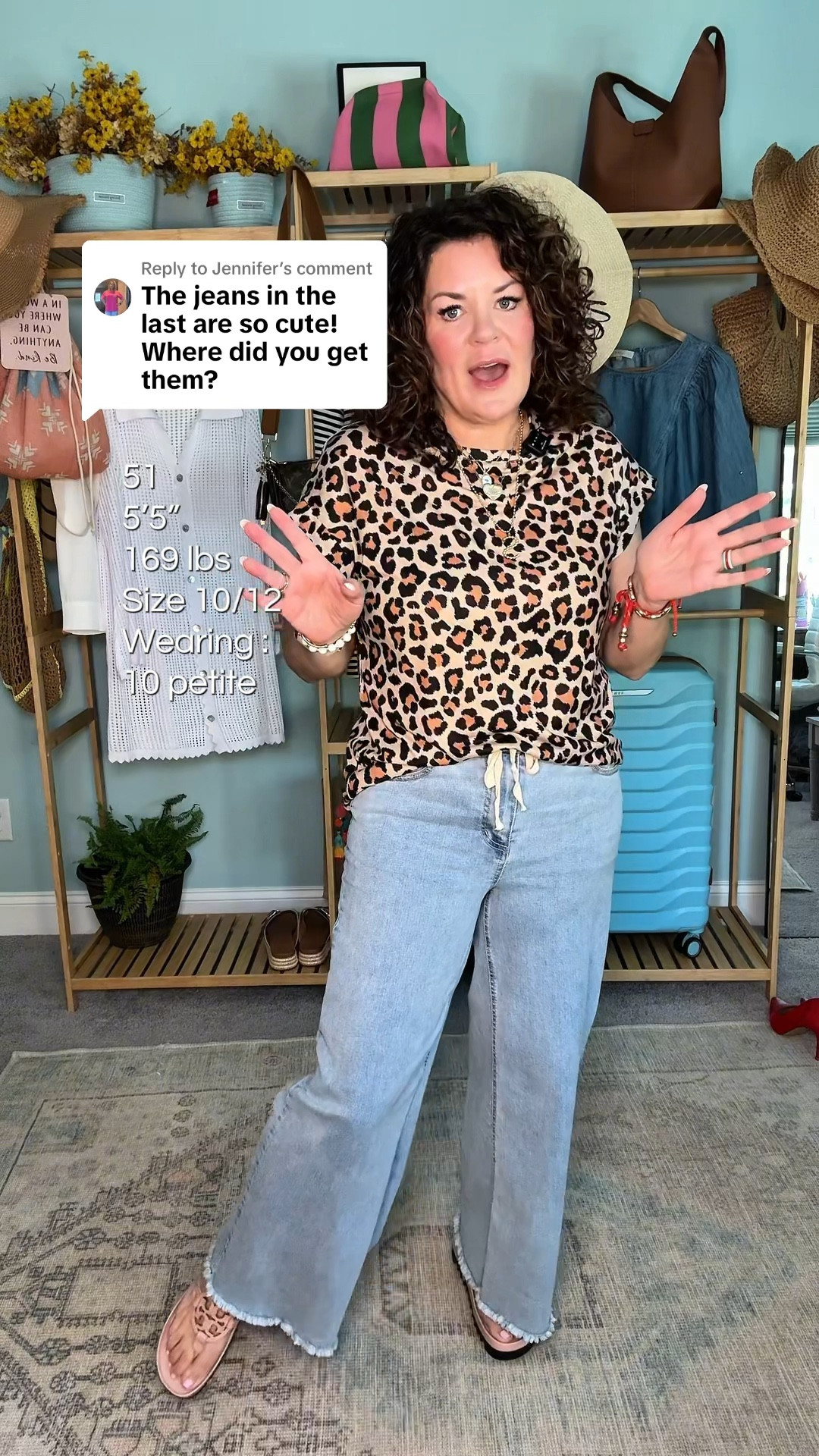 Petite Ladies! I found wide leg jeans made for us! 👏🤍☀️

#LTKOver40 #LTKootd #LTKMidsize