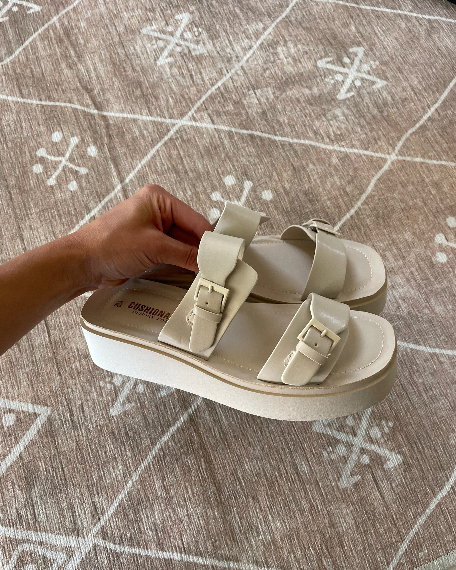 Summer platform sandals 

#LTKSeasonal #LTKshoecrush #LTKunder50