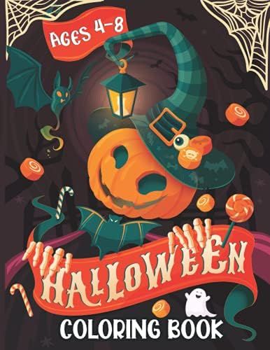 Halloween Coloring Book Age 4 - 8 yrs: Coloring Book: Peters, J, Bhuyan, Tasnim: 9798455306716: A... | Amazon (US)
