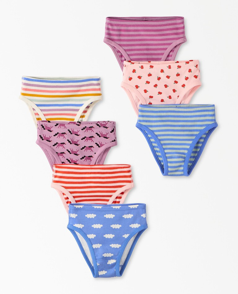 7-Pack Organic Cotton Hipster Underwear | Hanna Andersson