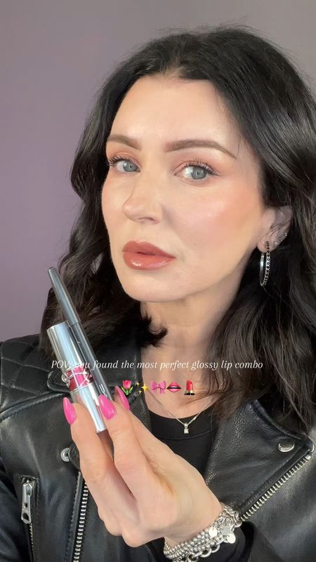 This YSL Candy glaze lipgloss stick - 15  paired with Mac liner in whirl is a match made in heaven! 

#LTKover40 #LTKbeauty #LTKVideo
