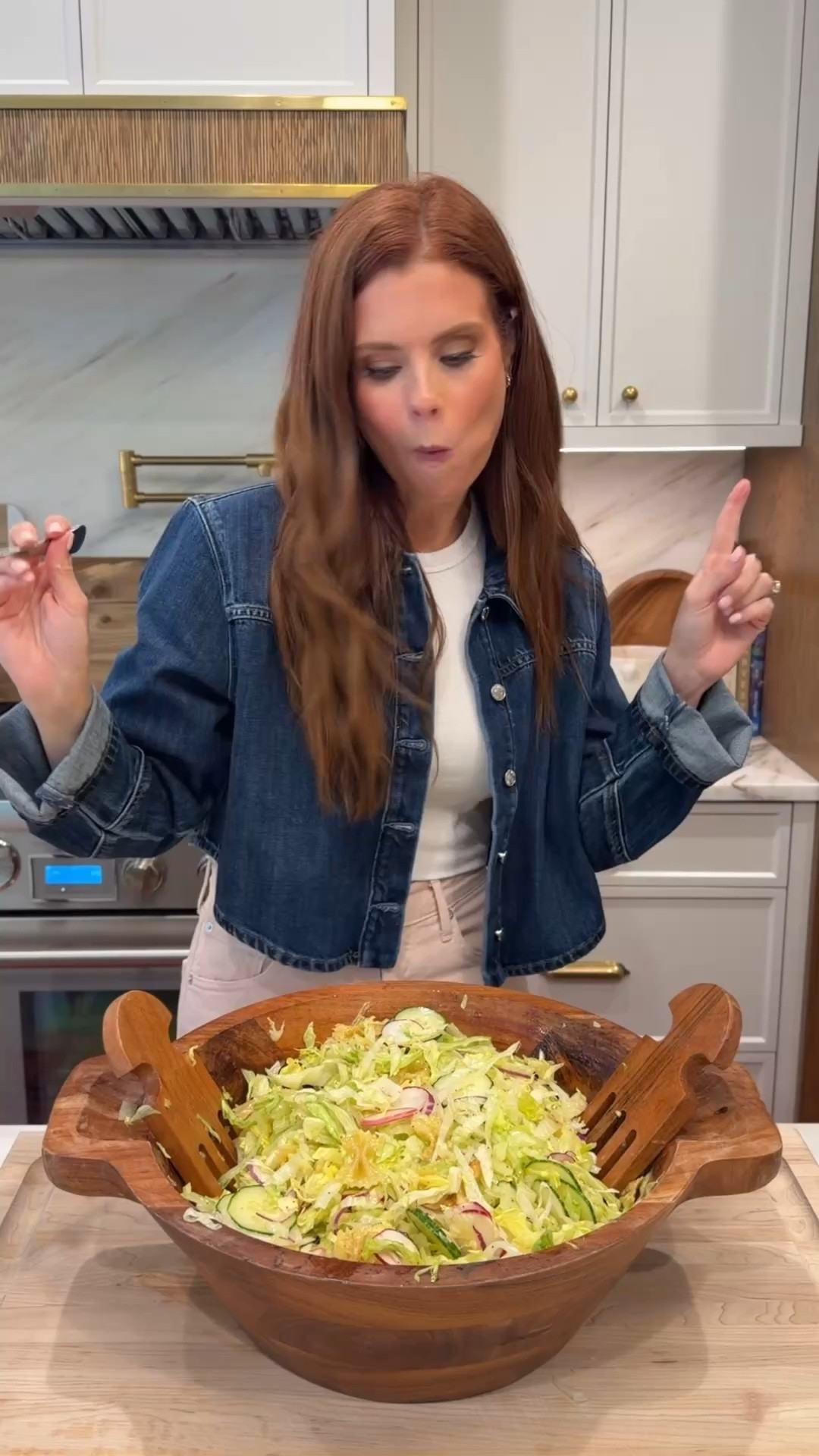 Add this Crunchy Pasta Salad to your summer lineup 🥗 The pasta is soft yet has the perfect amount of crunch that blends so beautifully with the salad. Easy and refreshing with a fun little twist, just how we like it. Full recipe on the website, enjoy!

#LTKfoodie #LTKSaleAlert #LTKootd