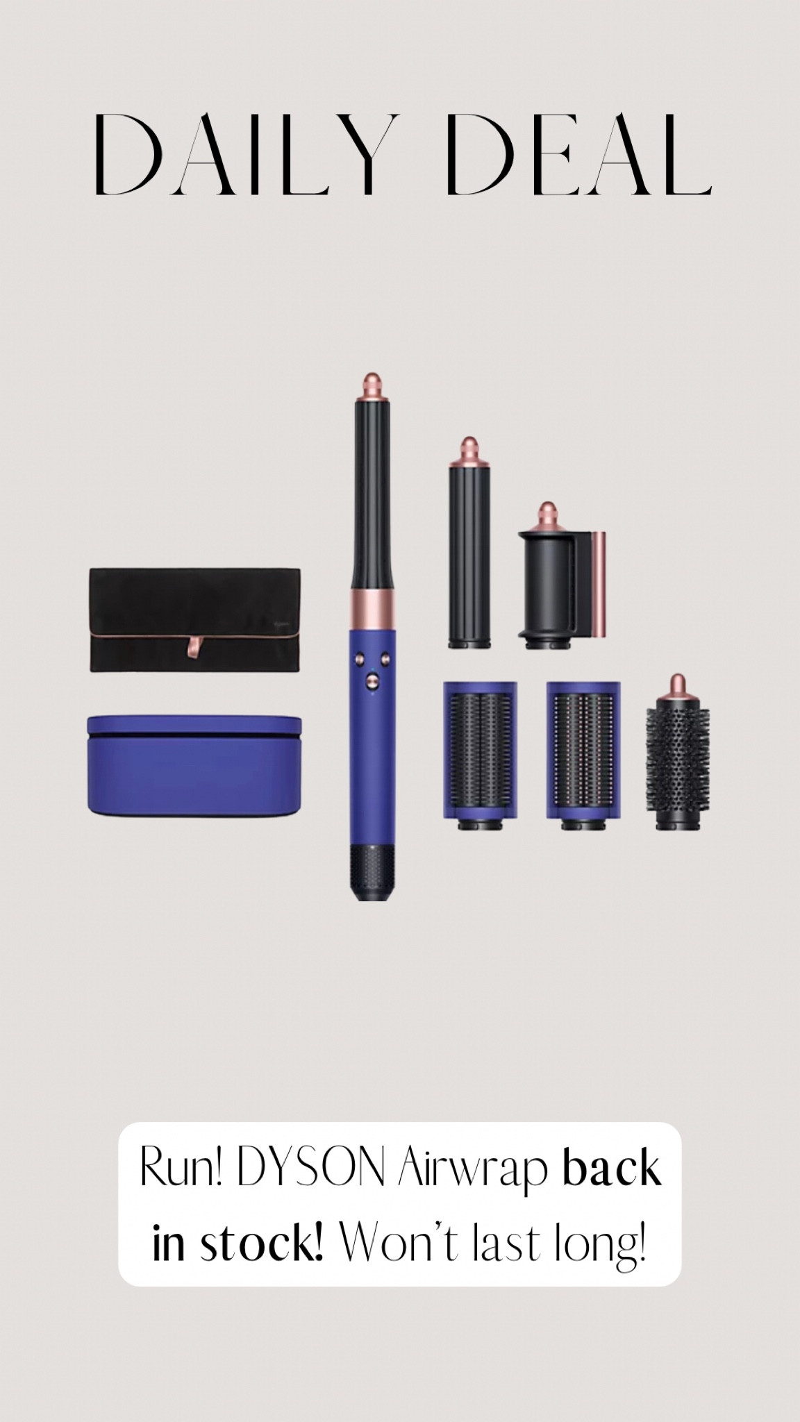 Dyson Airwrap back in stock! 

#LTKsalealert #LTKunder50 #LTKbeauty