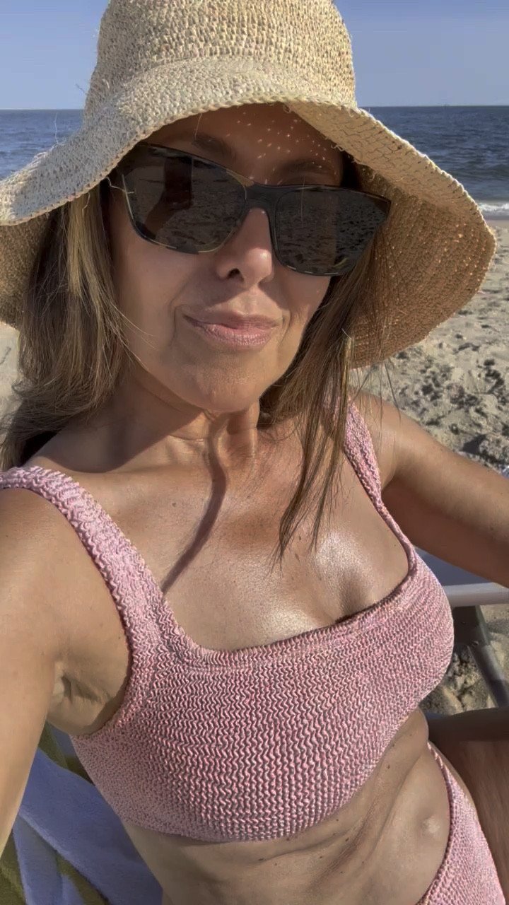 Beach Look 🏝️ featured in todays IG post. 

#revolve #beachstyle #swimover50 #swim #laborday

#LTKover40 #LTKSeasonal #LTKswim