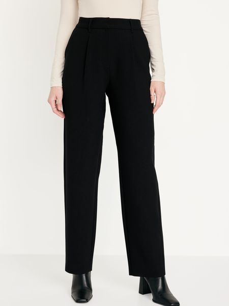 Extra High-Waisted Taylor Trouser Straight Pants | Old Navy (US)