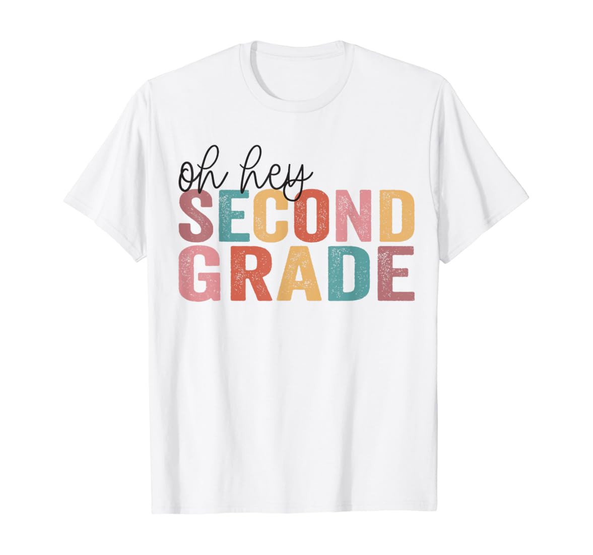 Back To School Students Teacher Oh Hey 2nd Second Grade T-Shirt | Amazon (US)