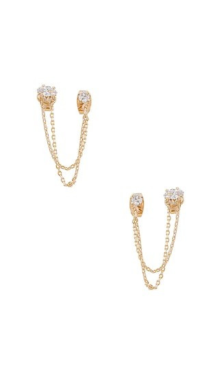 Ettika Earring in Metallic Gold. | Revolve Clothing (Global)