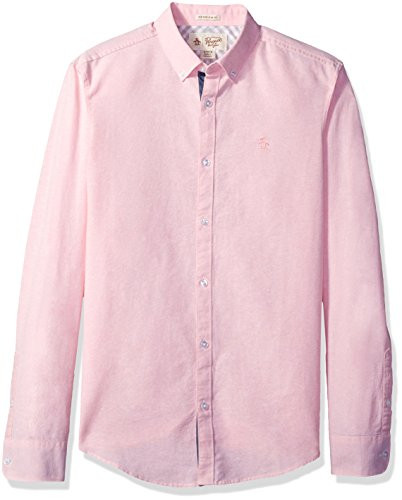 Original Penguin Men's Long Sleeve Core Oxford Shirt | Amazon (US)