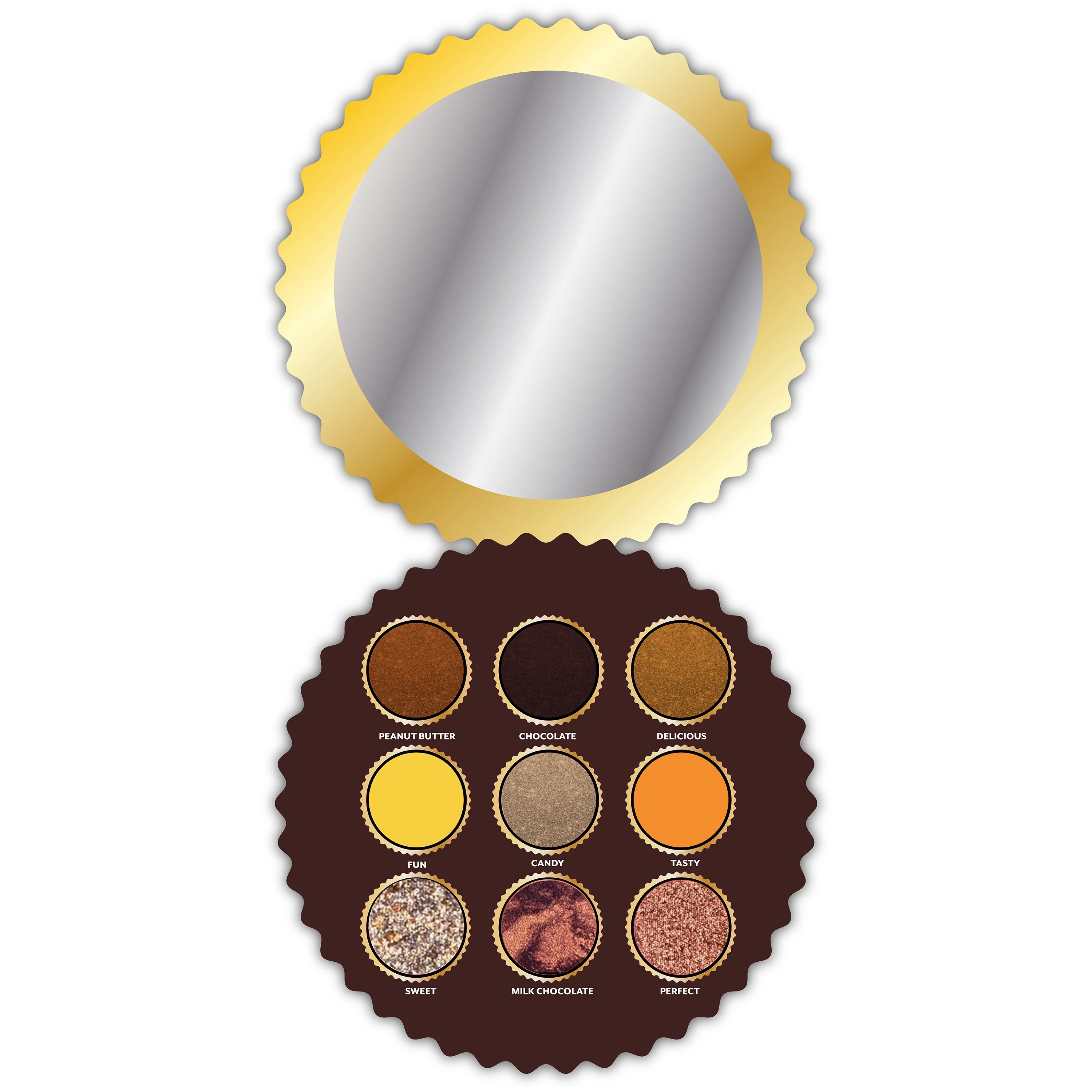 Reeces Eyeshadow Pallette With Mirror, 9 colors, 6g | Walmart (US)