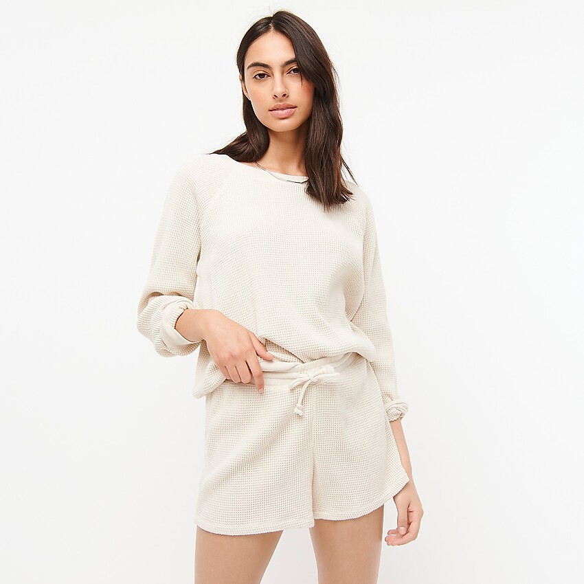 Waffle drawstring short | J. Crew US