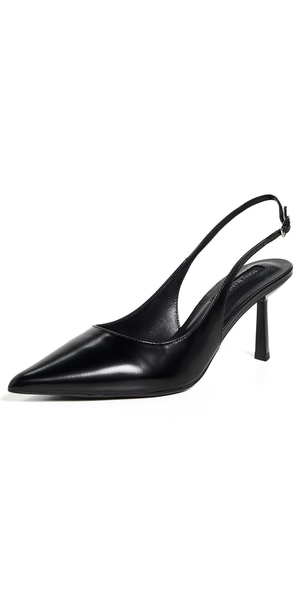 Tony Bianco Baz Heels Black Hi Shine 5 | Shopbop