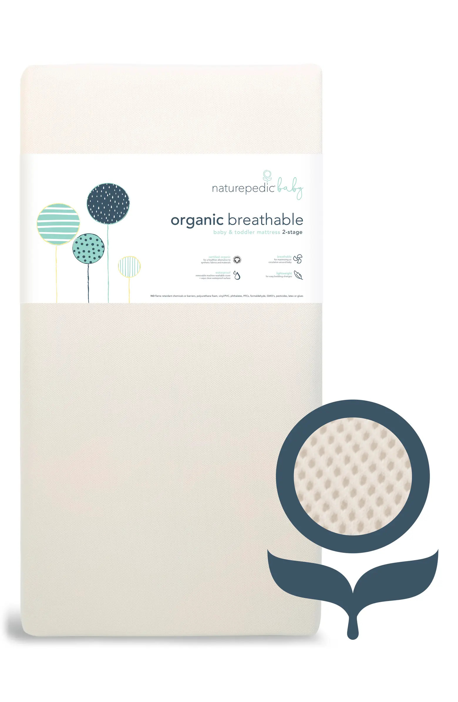 Organic Breathable 2-Stage Crib Mattress | Nordstrom