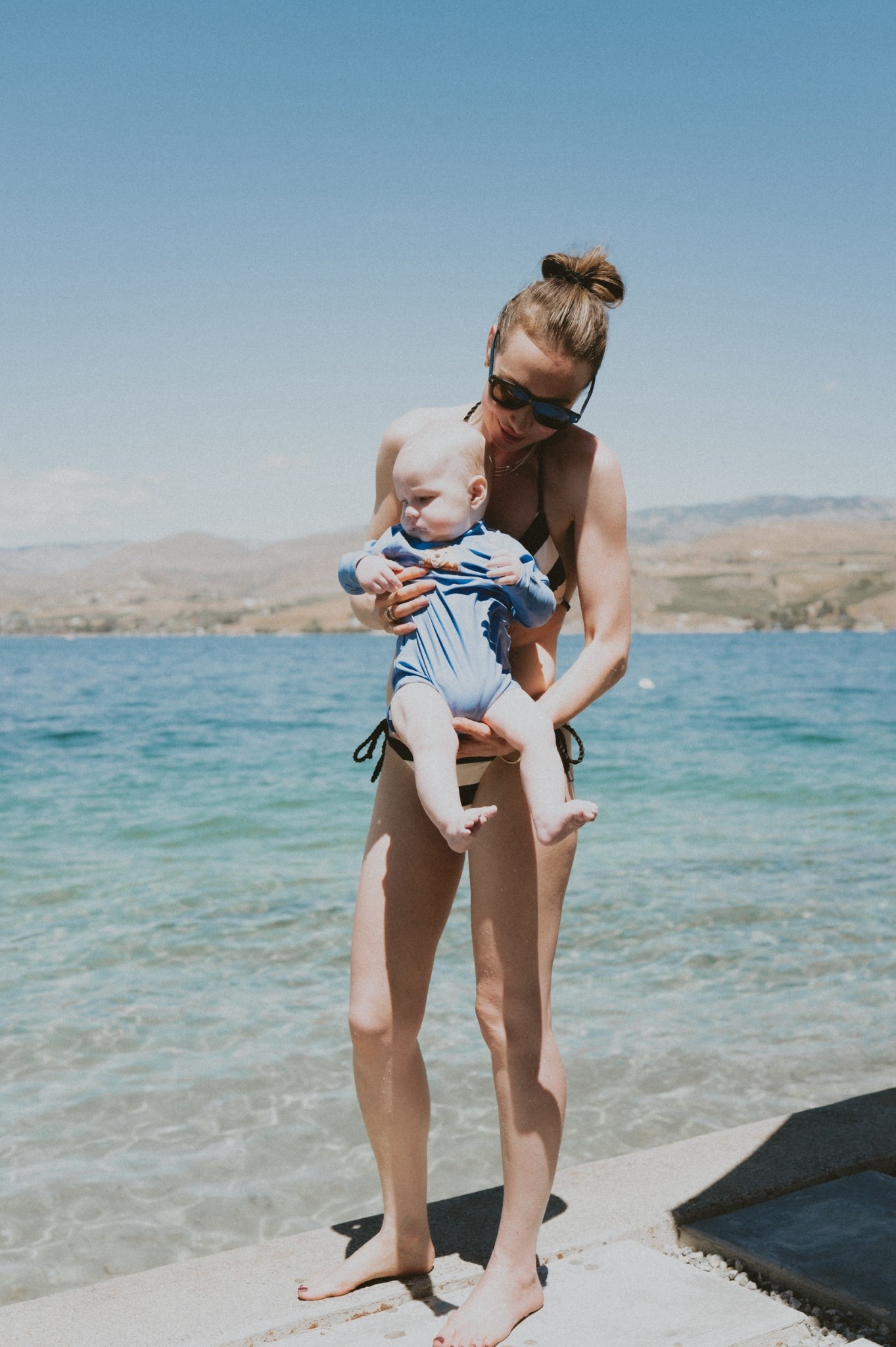 My favorite beach finds: for me & Benji:
- Zimmerman bikini (also loving Hunza G)
- Polo Bear baby rashguard 
- Havaianas flip flops 
- Janessa Leoné walker hat 
- my sunscreen of choice is Soleil Toujour & La Roche Posay for Benji 

#LTKSwim #LTKTravel #LTKBaby