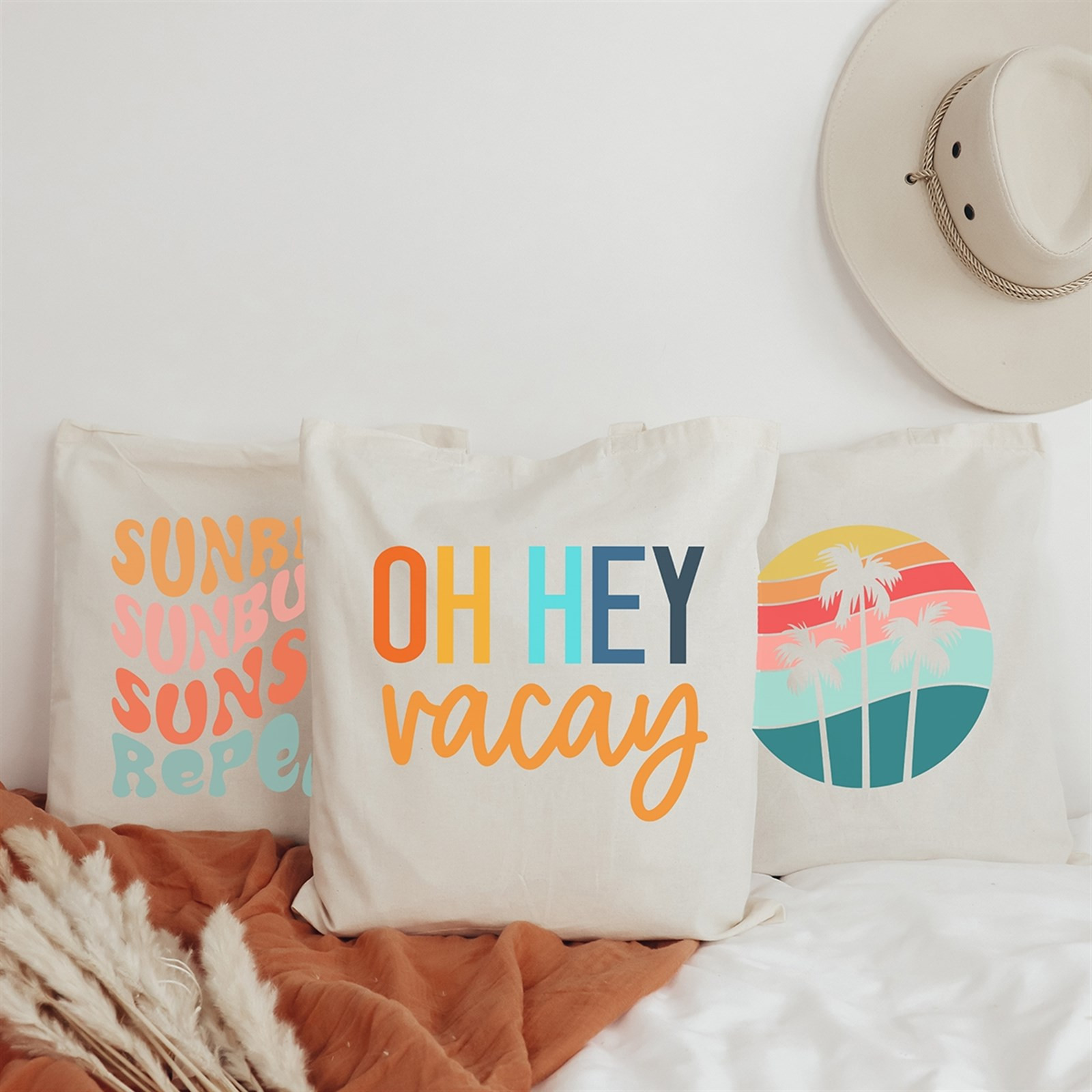 Beach Vibes Tote Bags | Jane
