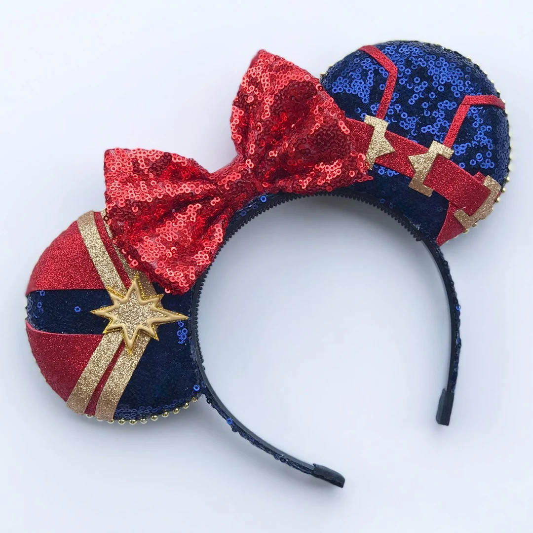 Superhero Girl Mouse Ears - MADE TO ORDER - Etsy | Etsy (US)