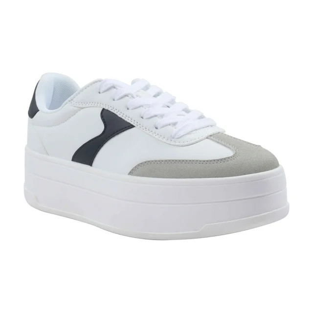No Boundaries Women's Platform Sport Sneakers, Sizes 6-12 | Walmart (US)