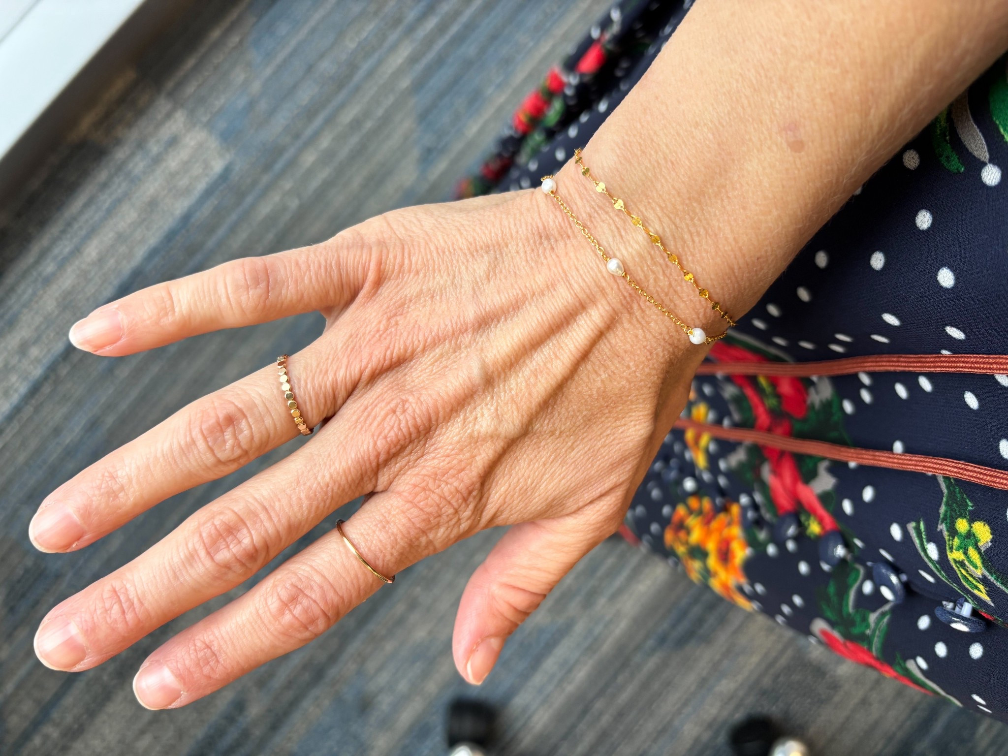 Minimalist jewelry pieces; petite friendly rings, bracelets; adjustable bracelet for small wrists

#LTKSaleAlert #LTKPetite #LTKStyleTip