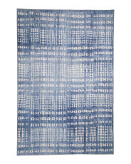 Printed Shibori Flat Weave Area Rug | TJ Maxx