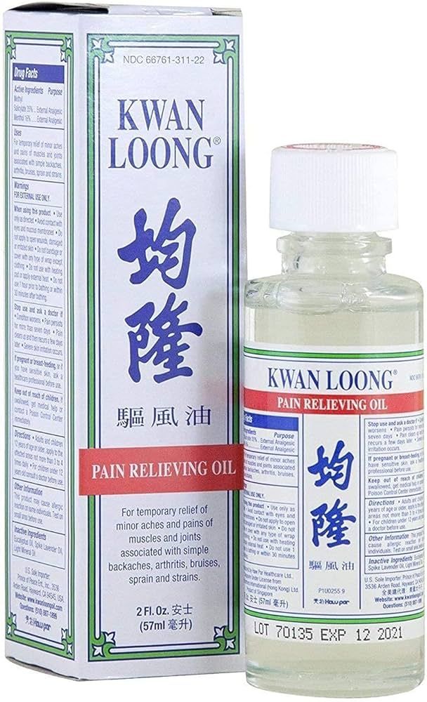 Kwan Loong Pain Relieving Aromatic Oil (2 fl oz) | Amazon (US)
