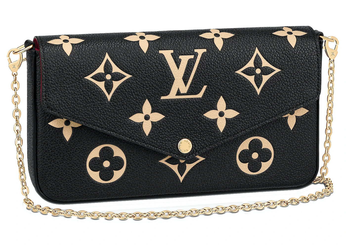 Louis Vuitton Félicie Pochette Bicolor Monogram Empriente Black/Beige | StockX
