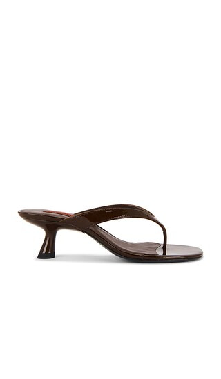 Beep Thong Sandal in Chocolate | Revolve Clothing (Global)