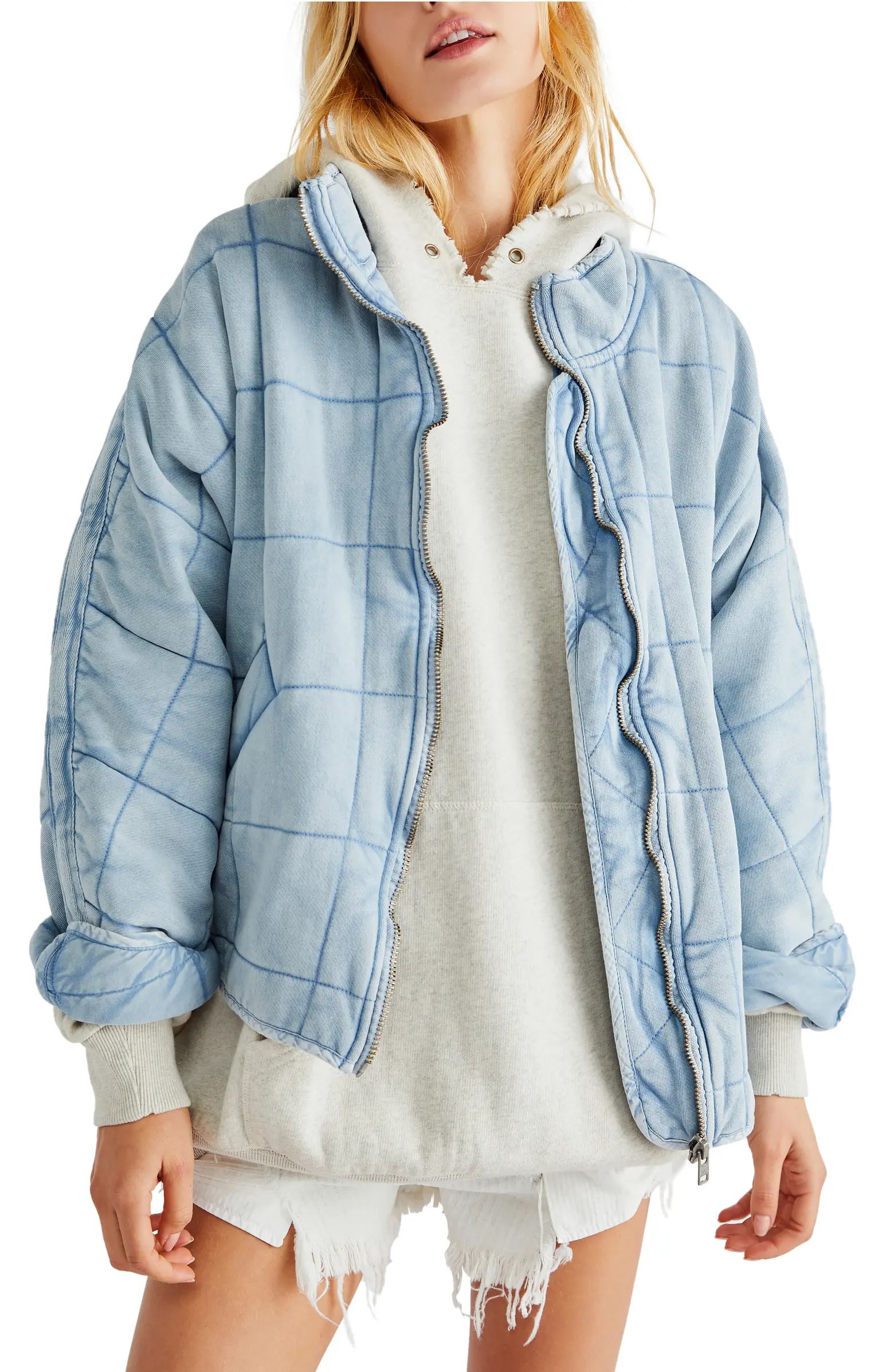 Dolman Sleeve Quilted Jacket | Nordstrom