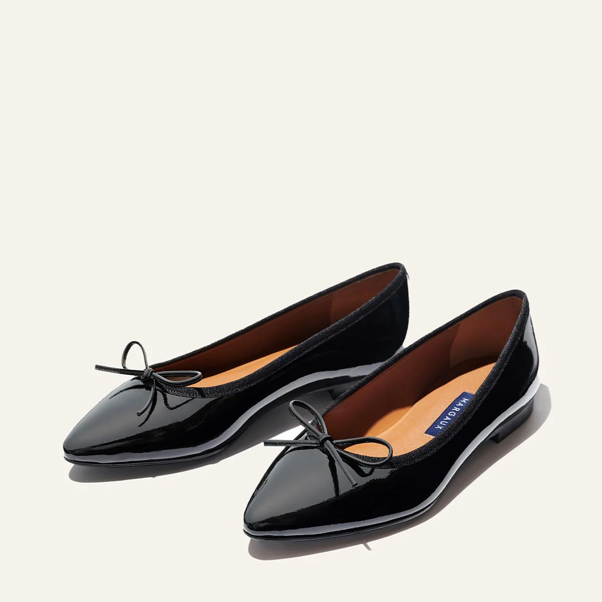 The Pointe - Black Patent | Margaux