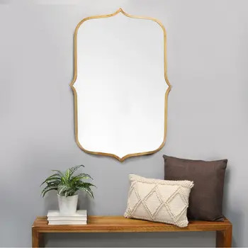 36" Hillary Gold Metal Mirror | Nordstrom Rack