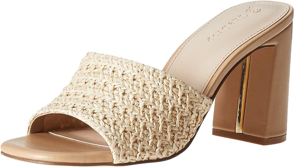 The Drop womens Pattie High Block-heeled Mule Sandal Heeled Sandal | Amazon (CA)