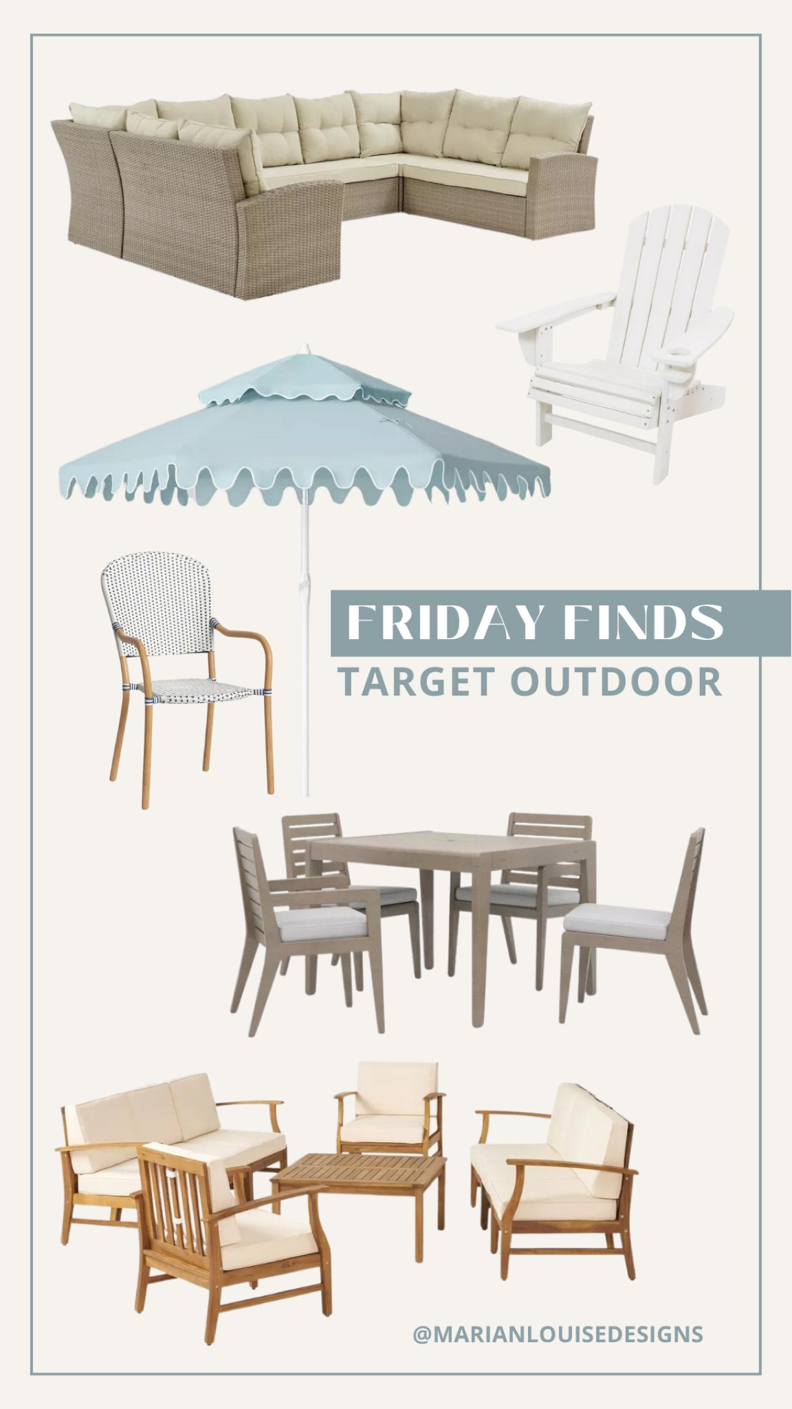Target Friday Finds. Target Outdoor Furniture. Target Patio Finds. Outdoor Sectional. Patio Umbrella. ☀️

#LTKFind #LTKhome #LTKSeasonal