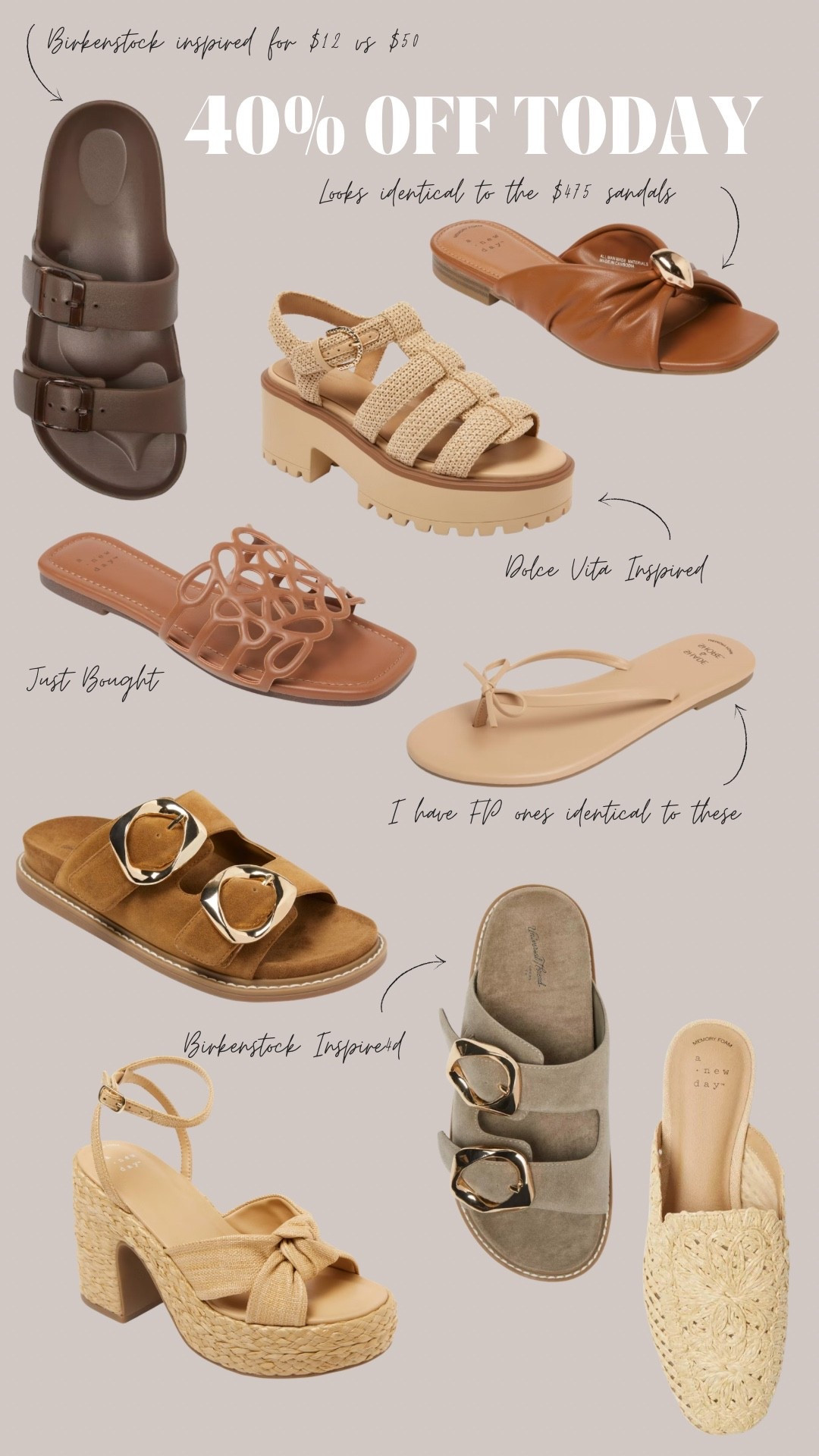 40% off ALL TARGET SHOES 🎯🔥🫣

The perfect time to stock up or buy those shoes you’ve had in your cart! 🙌🏼 

#LTKmomlife #LTKTravel #LTKgrwm