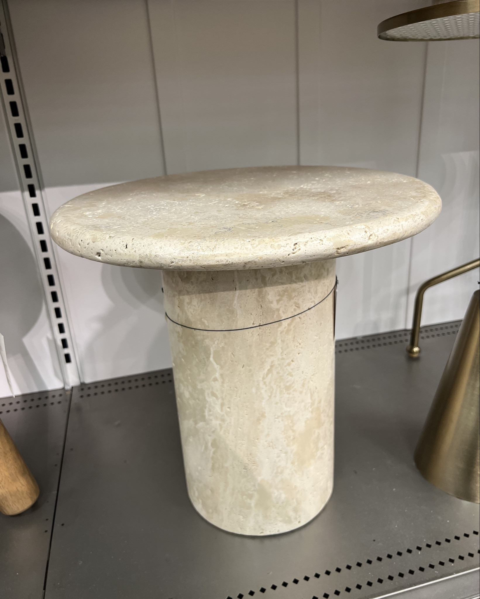 This travertine accent table from Hearth & Hand with Magnolia at Target is the perfect neutral piece for any space ✨ With its round stone top and pedestal base, it blends seamlessly with modern, minimalist, or cozy farmhouse decor. Styled next to a sofa, armchair, or even as a chic bedside table. Such a versatile Target home find that instantly elevates your room!


Target accent table. Travertine side table. Hearth & Hand furniture. Target living room decor. Neutral home decor. Target home finds. Pedestal accent table. Affordable Target furniture.

#LTKHome #LTKFamily