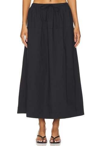 Tularosa Amy Midi Skirt in Black from Revolve.com | Revolve Clothing (Global)