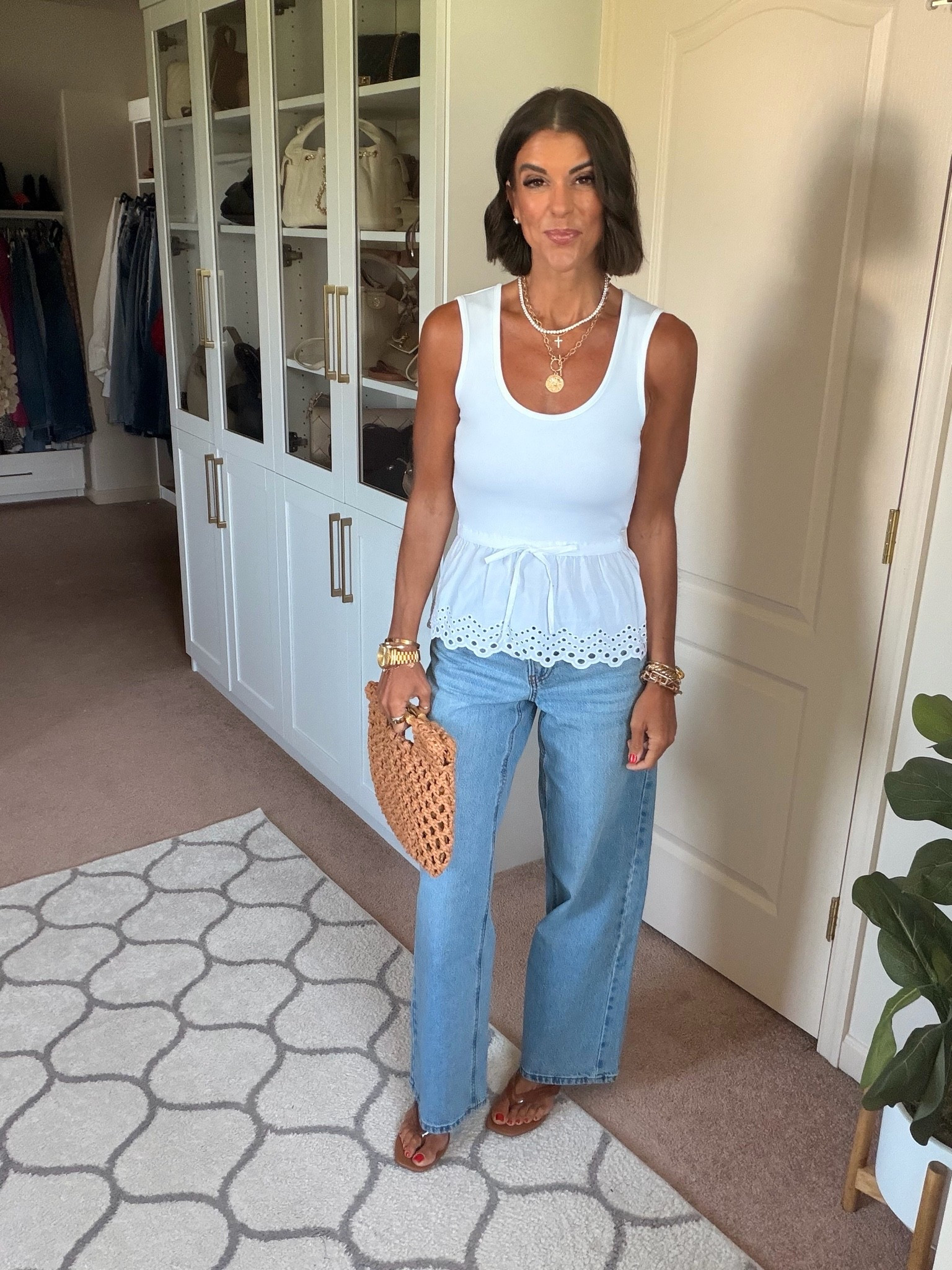 Love this Walmart look! Size xs in tank, size 0 in $16 jeans

#LTKSaleAlert #LTKootd #LTKSeasonal