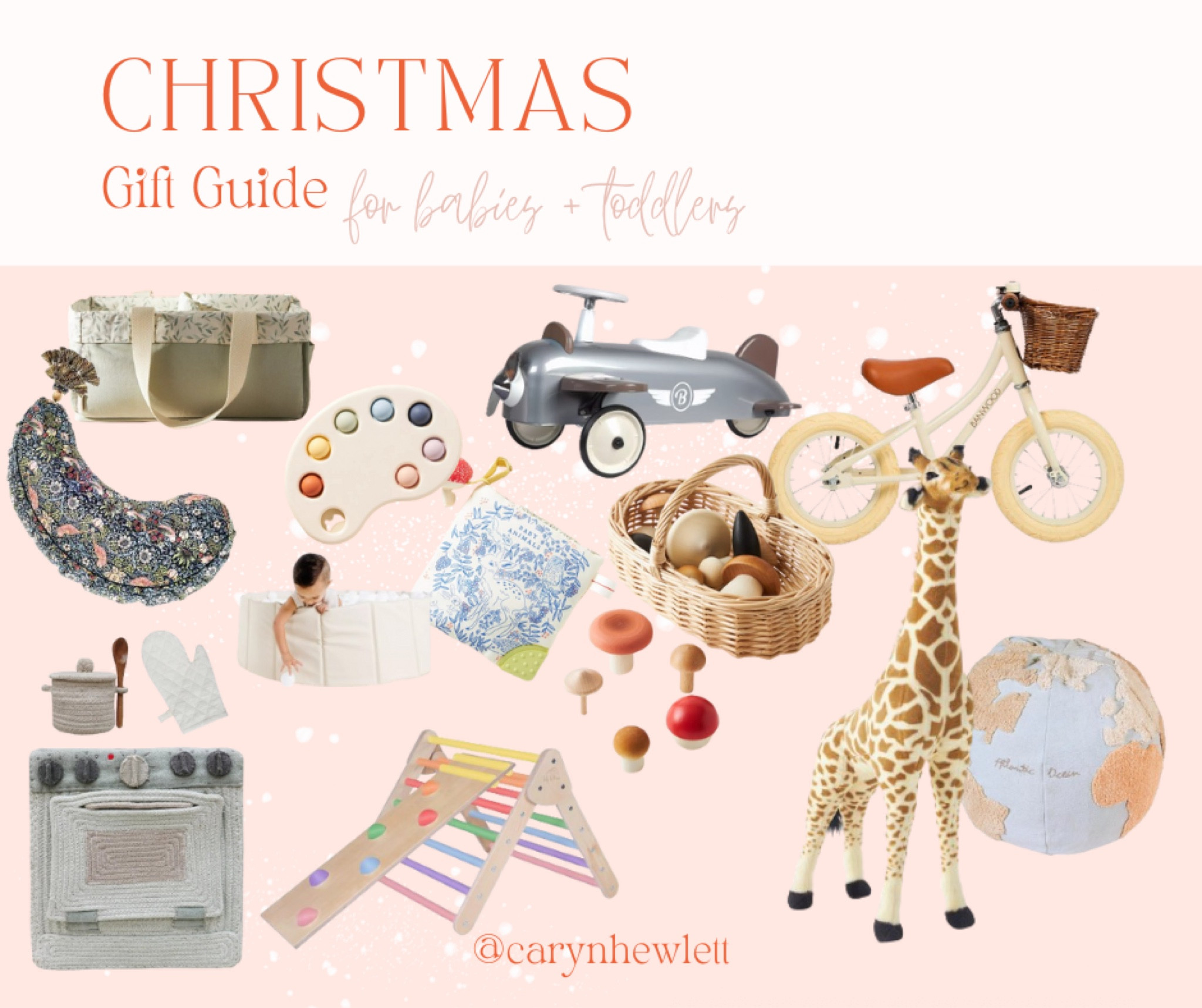 It’s December 1st! Christmas is just around the corner, and so here are a few showstoppers for under the tree for the sweet babies and toddlers in your life 🩷🎄👶

#LTKGiftGuide #LTKhome