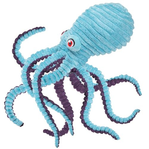 Dog Toys for Aggressive Chewers Squeaky Dog Toys Octopus-Tug of War Dog Toys for Large Breed Tough Interactive Stuffed Dog Chew Toys for Puppies Small & Large Dogs | Amazon (US)