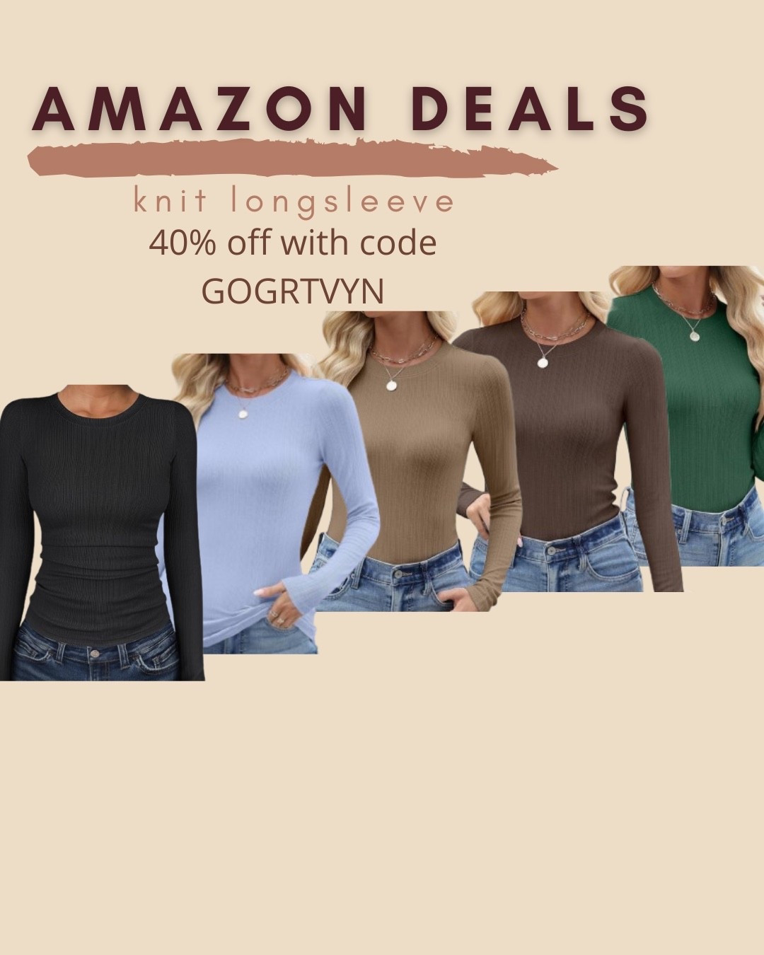 $8-$10 ends 2:8

Amazon fashion
Amazon deals
Long sleeve top


#LTKSaleAlert