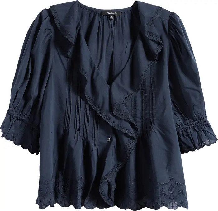 Ruffle Puff Sleeve Top | Nordstrom