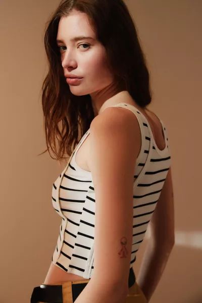 BDG Cara Seamed Tank Top | Urban Outfitters (US and RoW)