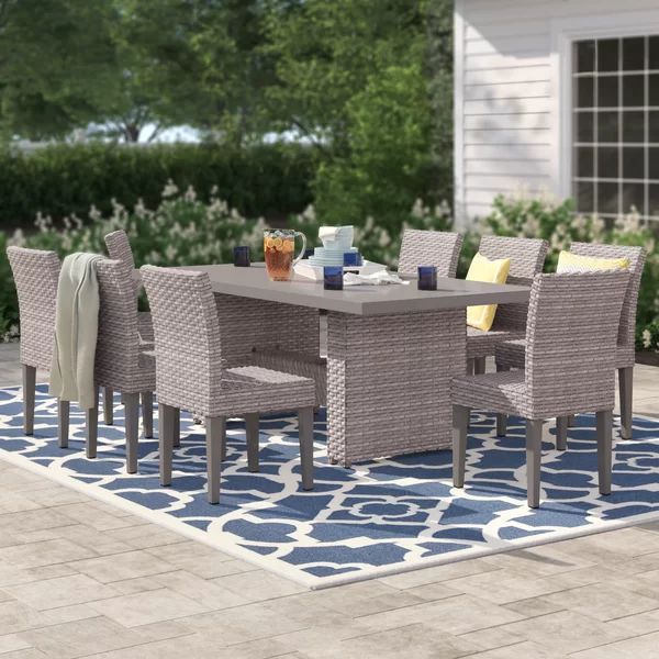 Merlyn Rectangular 8 - Person 80'' Long Dining Set | Wayfair North America