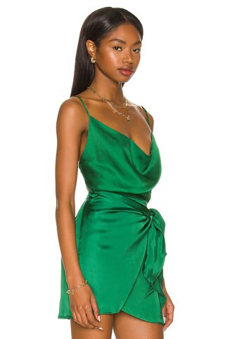 Indah Polina Cowl Neck Top in Clover from Revolve.com | Revolve Clothing (Global)