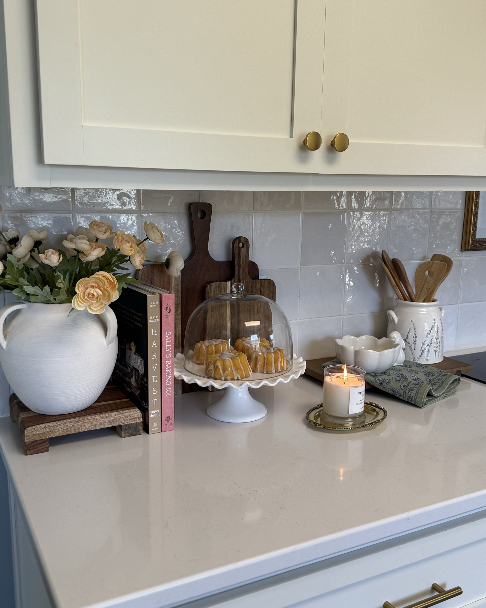 Kitchen counter styling