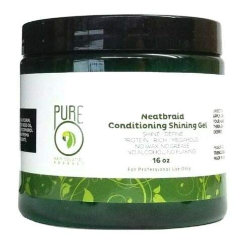 Pure O Natural Neatbraid Beauty Professional Conditioning Shining Gel 16 oz | Amazon (US)