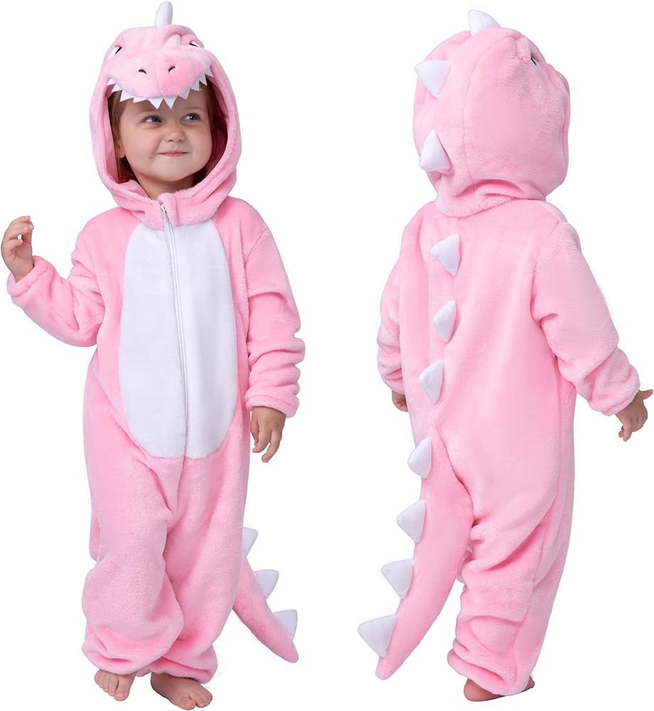 Spooktacular Creations Halloween Baby Dinosaur Costume, Unisex Dinosaur Jumpsuit Cosplay Costume
... | Amazon (US)