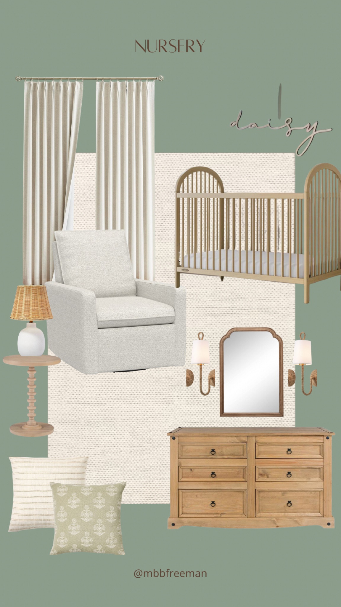 Gender neutral nursery #crib #rug #curtains

#LTKsalealert #LTKbaby #LTKhome
