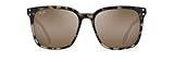 Maui Jim Westside H803-15D | Polarized Olive Tortoise Classic Frame Sunglasses, Neutral Gray, with P | Amazon (US)