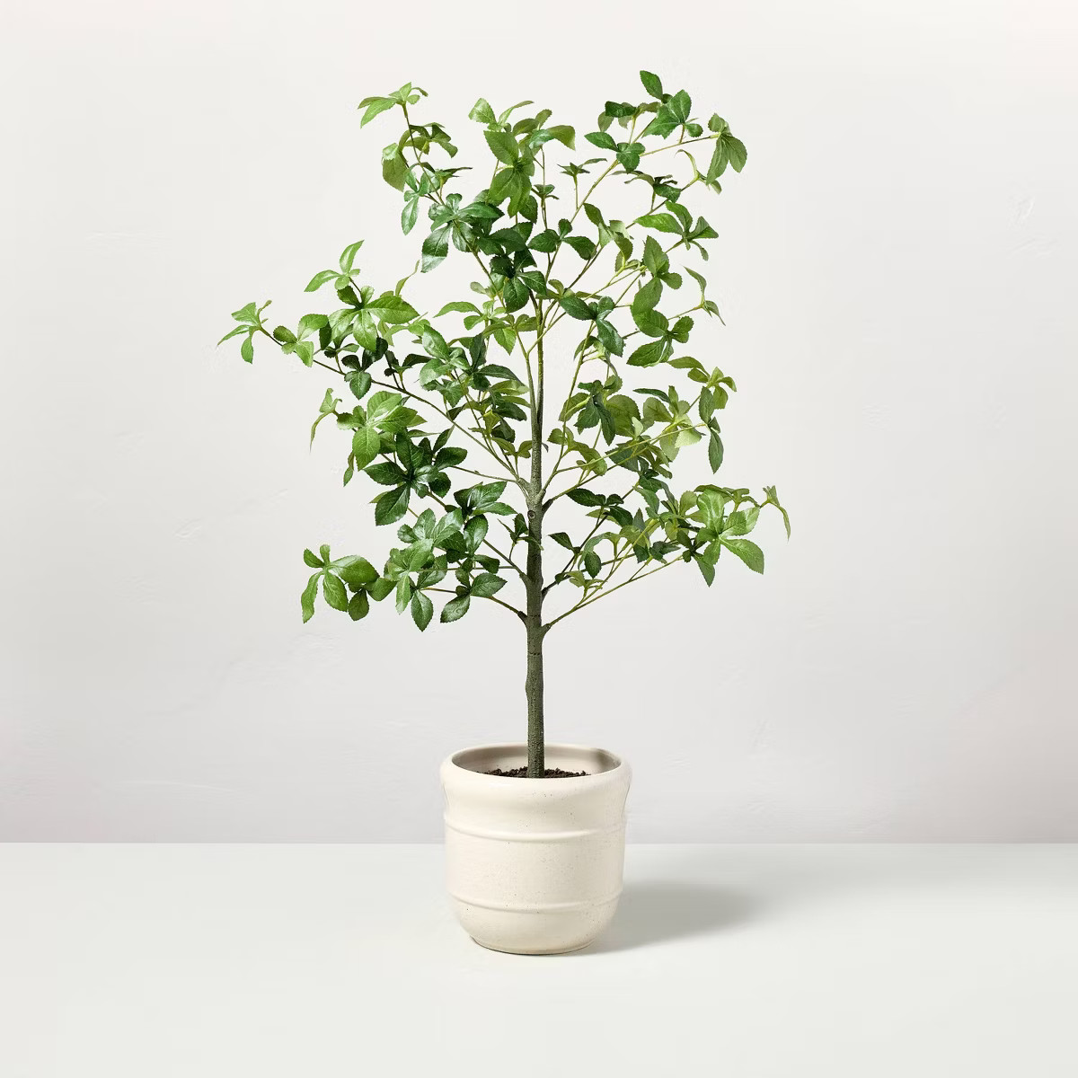 33" Faux Potted Gypsophila Leaf Tree - Hearth & Hand™ with Magnolia | Target