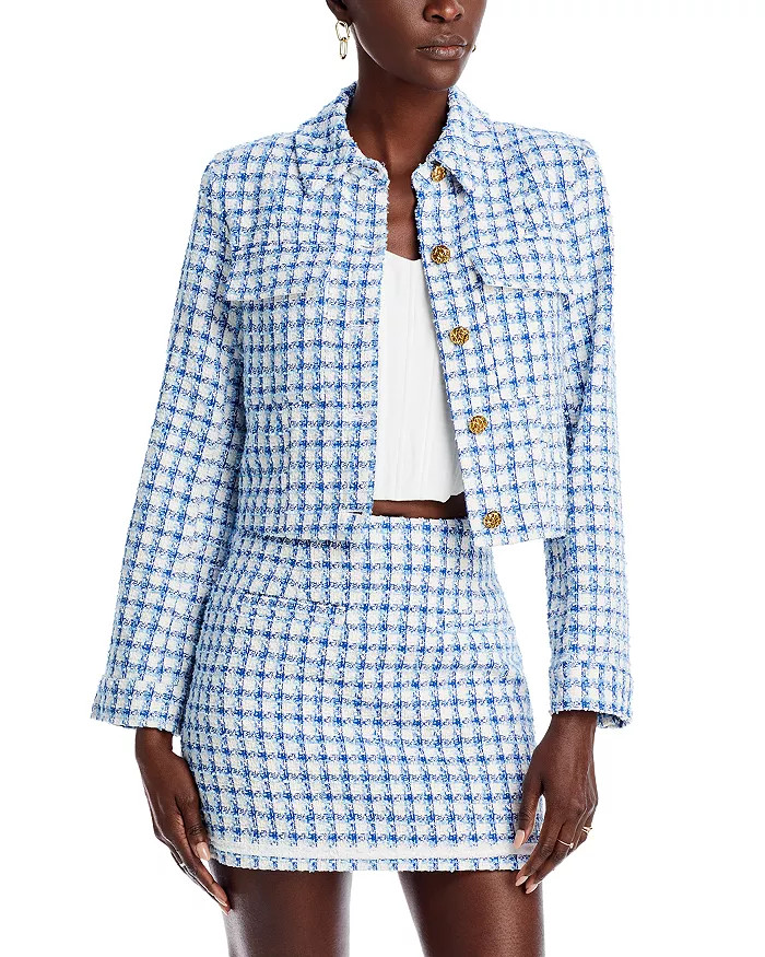 Cropped Tweed Jacket - 100% Exclusive | Bloomingdale's (US)